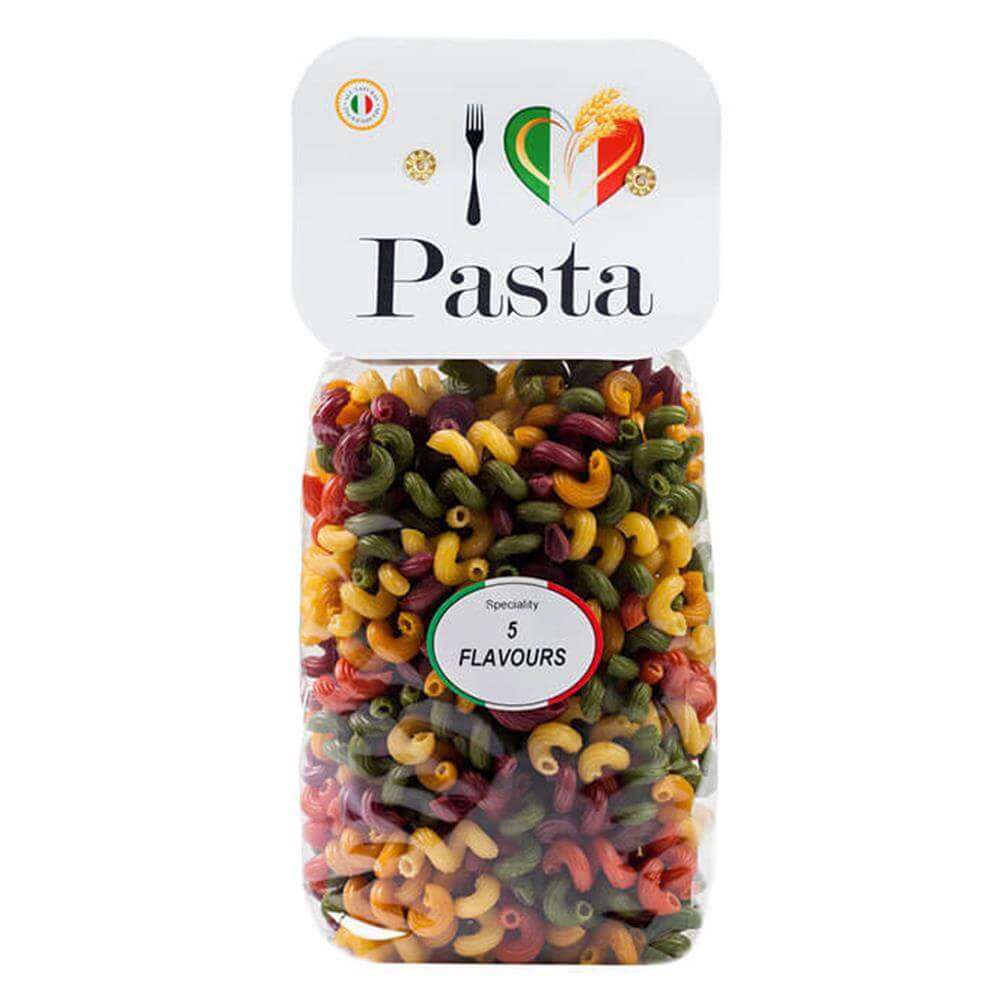 Love Italia 5 Flavours Cavatippi Pasta 500g